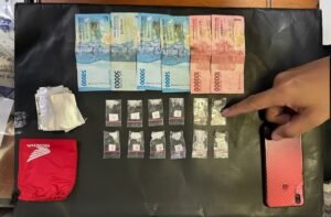 Pores Malang Amankan Tersangka Pengedar Sabu di Ampelgading